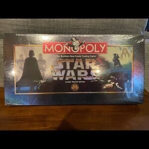Never Opened Monopoly Star Wars Classic Trilogy Edition